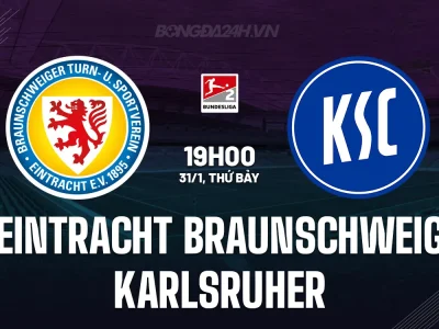 Dự đoán Eintracht Braunschweig vs Karlsruher: Cơ hội nào cho chủ nhà tại Bundesliga 2?