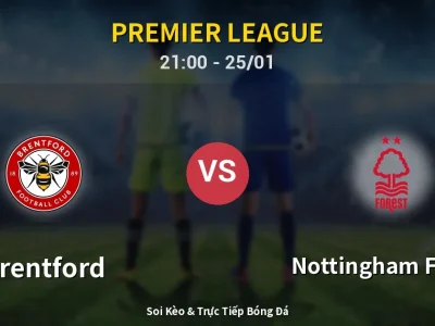 🔴 Trực Tiếp: Brentford 0-1 Nottingham Forest – Link Xem Premier League (Full HD)