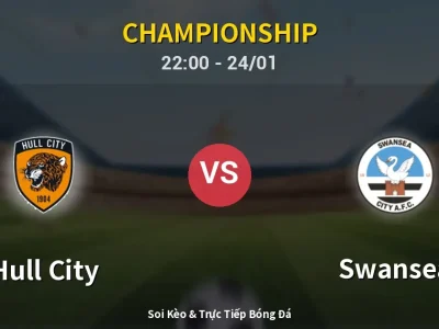 Soi Kèo Hull City vs Swansea – 22:00 24/01 | Nhận Định, Dự Đoán Tỷ Số