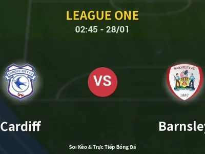 Kết Quả: Cardiff 4-0 Barnsley – Highlight & Bàn Thắng | League One