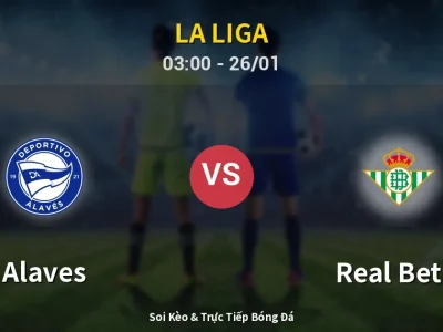 Kết Quả: Alaves 2-1 Real Betis – Highlight & Bàn Thắng | La Liga