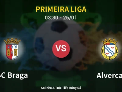 Kết Quả: SC Braga 5-0 Alverca – Highlight & Bàn Thắng | Primeira Liga