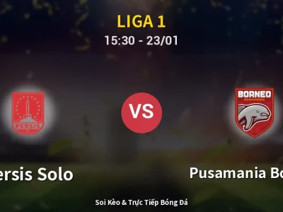 Kết Quả: Persis Solo 0-1 Pusamania Borneo – Highlight & Bàn Thắng | Liga 1