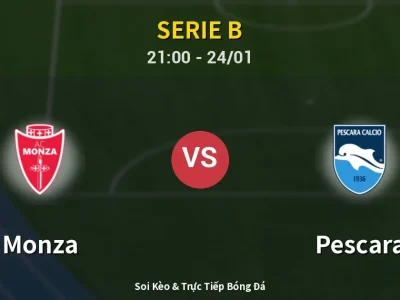 Soi Kèo Monza vs Pescara – 21:00 24/01 | Nhận Định, Dự Đoán Tỷ Số