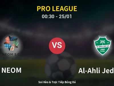 Kết Quả: NEOM 0-3 Al-Ahli Jeddah – Highlight & Bàn Thắng | Pro League