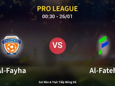 Kết Quả: Al-Fayha 2-0 Al-Fateh – Highlight & Bàn Thắng | Pro League