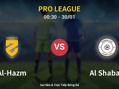 Kết Quả: Al-Hazm 0-4 Al Shabab – Highlight & Bàn Thắng | Pro League