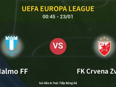 Kết Quả: Malmo FF 0-1 FK Crvena Zvezda – Highlight & Bàn Thắng | UEFA Europa League