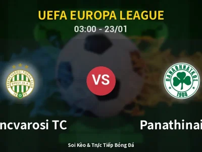 Kết Quả: Ferencvarosi TC 1-1 Panathinaikos – Highlight & Bàn Thắng | UEFA Europa League