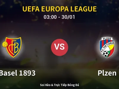 Kết Quả: FC Basel 1893 0-1 Plzen – Highlight & Bàn Thắng | UEFA Europa League