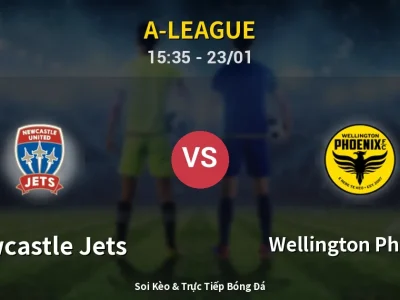 Kết Quả: Newcastle Jets 4-1 Wellington Phoenix – Highlight & Bàn Thắng | A-League