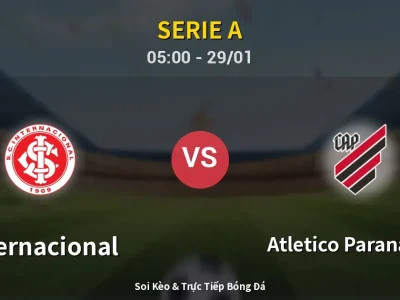 Kết Quả: Internacional 0-1 Atletico Paranaense – Highlight & Bàn Thắng | Serie A