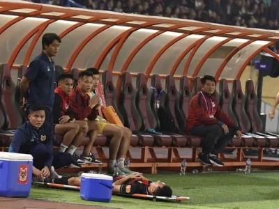 Thảm Họa Dây Chằng Tái Diễn: Nguyễn Thái Sơn Gục Ngã, U23 Việt Nam Đối Mặt Lời Nguyền Chấn Thương?