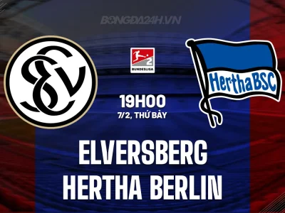 Dự đoán bùng nổ: Elversberg đại chiến Hertha Berlin – Ai sẽ thống trị Bundesliga 2?