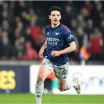 Declan Rice tiết lộ lý do bất ngờ: Trận hòa Brentford lại là 'điểm quý giá' cho Arsenal 1