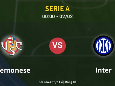 Kết Quả: Cremonese 0-2 Inter – Highlight & Bàn Thắng | Serie A