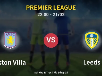 🔴 Trực Tiếp: Aston Villa 0-0 Leeds – Link Xem Premier League (Full HD)