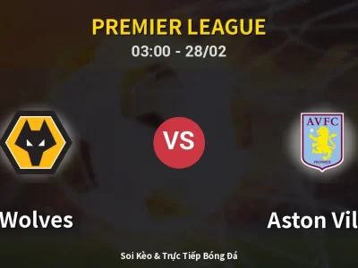 Kết Quả: Wolves 2-0 Aston Villa – Highlight & Bàn Thắng | Premier League