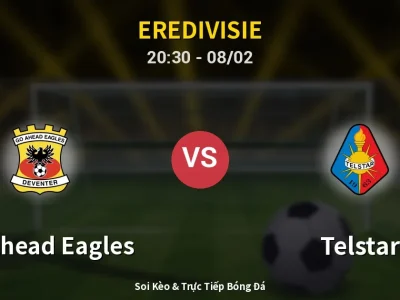🔴 Trực Tiếp: GO Ahead Eagles 0-0 Telstar – Link Xem Eredivisie (Full HD)