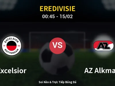 Kết Quả: Excelsior 1-2 AZ Alkmaar – Highlight & Bàn Thắng | Eredivisie