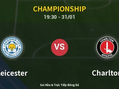 Kết Quả: Leicester 0-2 Charlton – Highlight & Bàn Thắng | Championship
