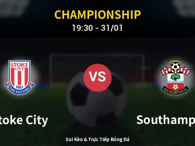 Kết Quả: Stoke City 0-2 Southampton – Highlight & Bàn Thắng | Championship