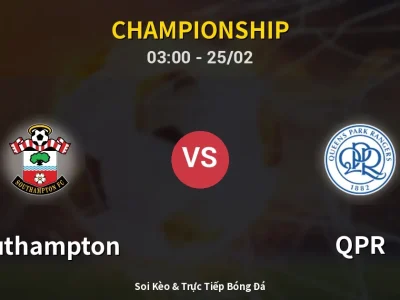 Kết Quả: Southampton 5-0 QPR – Highlight & Bàn Thắng | Championship