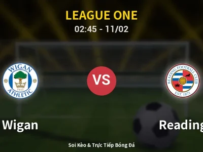 Kết Quả: Wigan 1-2 Reading – Highlight & Bàn Thắng | League One