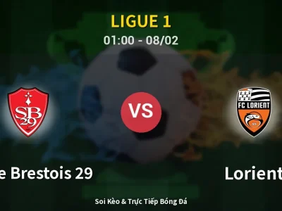 Kết Quả: Stade Brestois 29 2-0 Lorient – Highlight & Bàn Thắng | Ligue 1
