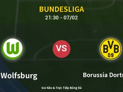 Soi Kèo VfL Wolfsburg vs Borussia Dortmund – 21:30 07/02 | Nhận Định, Dự Đoán Tỷ Số