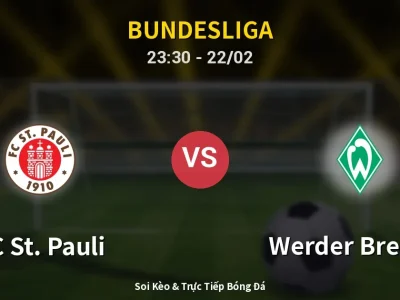 Soi Kèo FC St. Pauli vs Werder Bremen – 23:30 22/02 | Nhận Định, Dự Đoán Tỷ Số