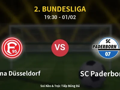 🔴 Trực Tiếp: Fortuna Düsseldorf 0-1 SC Paderborn 07 – Link Xem 2. Bundesliga (Full HD)