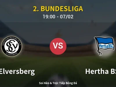 Kết Quả: SV Elversberg 0-3 Hertha BSC – Highlight & Bàn Thắng | 2. Bundesliga