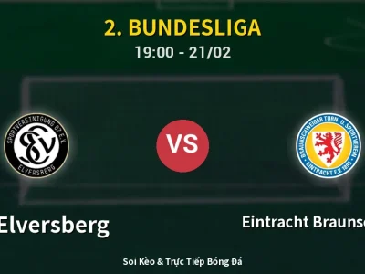 Kết Quả: SV Elversberg 3-1 Eintracht Braunschweig – Highlight & Bàn Thắng | 2. Bundesliga