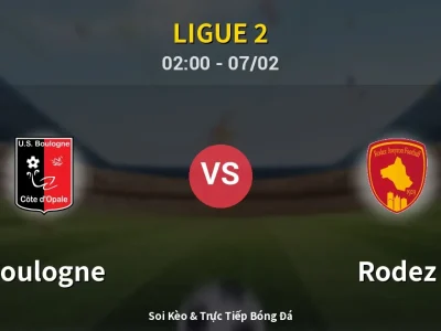 Kết Quả: Boulogne 1-2 Rodez – Highlight & Bàn Thắng | Ligue 2