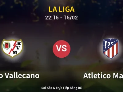 🔴 Trực Tiếp: Rayo Vallecano 0-0 Atletico Madrid – Link Xem La Liga (Full HD)
