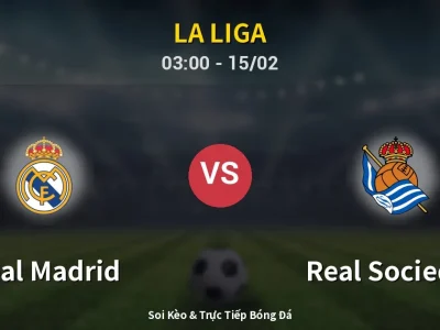 Kết Quả: Real Madrid 4-1 Real Sociedad – Highlight & Bàn Thắng | La Liga