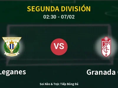 Kết Quả: Leganes 1-0 Granada CF – Highlight & Bàn Thắng | Segunda División