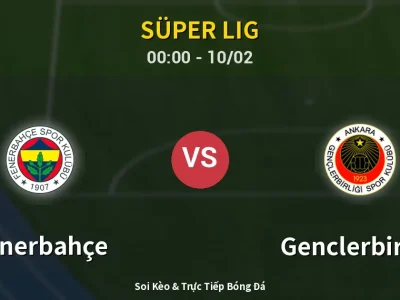 Kết Quả: Fenerbahçe 3-1 Genclerbirligi – Highlight & Bàn Thắng | Süper Lig