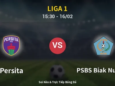 Kết Quả: Persita 2-1 PSBS Biak Numfor – Highlight & Bàn Thắng | Liga 1