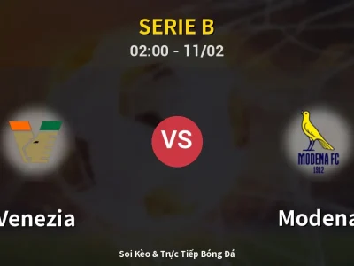 Kết Quả: Venezia 0-2 Modena – Highlight & Bàn Thắng | Serie B