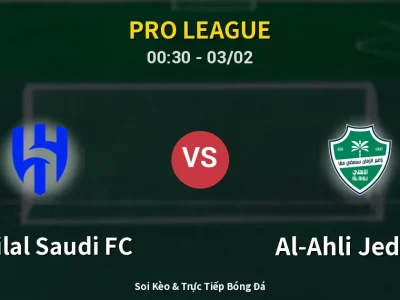 Kết Quả: Al-Hilal Saudi FC 0-0 Al-Ahli Jeddah – Highlight & Bàn Thắng | Pro League