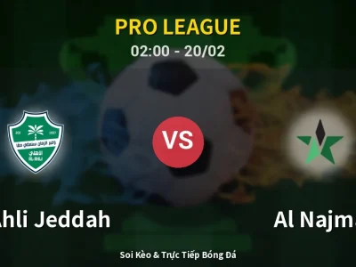 Kết Quả: Al-Ahli Jeddah 4-1 Al Najma – Highlight & Bàn Thắng | Pro League