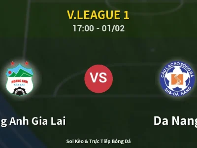 Kết Quả: Hoang Anh Gia Lai 1-0 Da Nang – Highlight & Bàn Thắng | V.League 1