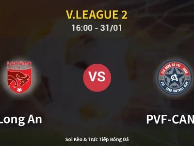 Kết Quả: Long An 0-0 PVF-CAND – Highlight & Bàn Thắng | V.League 2