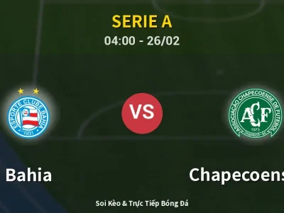 Soi Kèo Bahia vs Chapecoense-sc – 04:00 26/02 | Nhận Định, Dự Đoán Tỷ Số