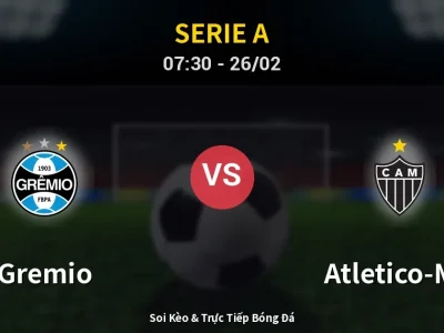 Kết Quả: Gremio 2-1 Atletico-MG – Highlight & Bàn Thắng | Serie A