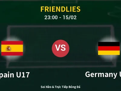 Soi Kèo Spain U17 vs Germany U17 – 23:00 15/02 | Nhận Định, Dự Đoán Tỷ Số