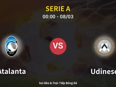 Kết Quả: Atalanta 2-2 Udinese – Highlight & Bàn Thắng | Serie A