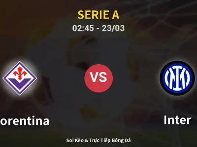 Kết Quả: Fiorentina 1-1 Inter – Highlight & Bàn Thắng | Serie A